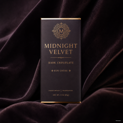 Midnight Velvet Dark Chocolate Bar