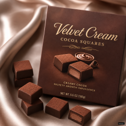 Velvet Cream Cocoa Squares