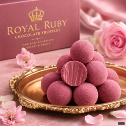 Royal Ruby Chocolate Truffles