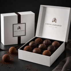 Cocoa Elegance Truffle Box