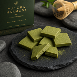 Matcha Harmony Chocolate Squares
