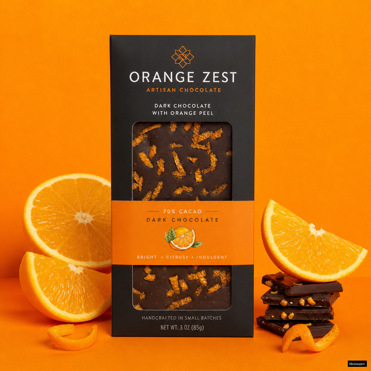 Orange Zest Artisan Chocolate