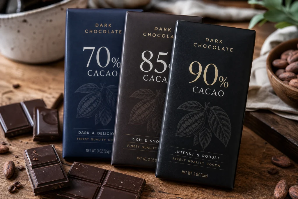 How to Choose High Cacao Percentage Dark Chocolate