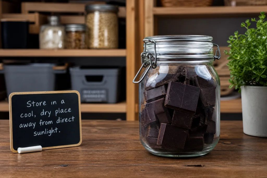 How to Store Dark Chocolate Properly
