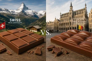 Swiss Milk Chocolate vs Belgian Milk Chocolate