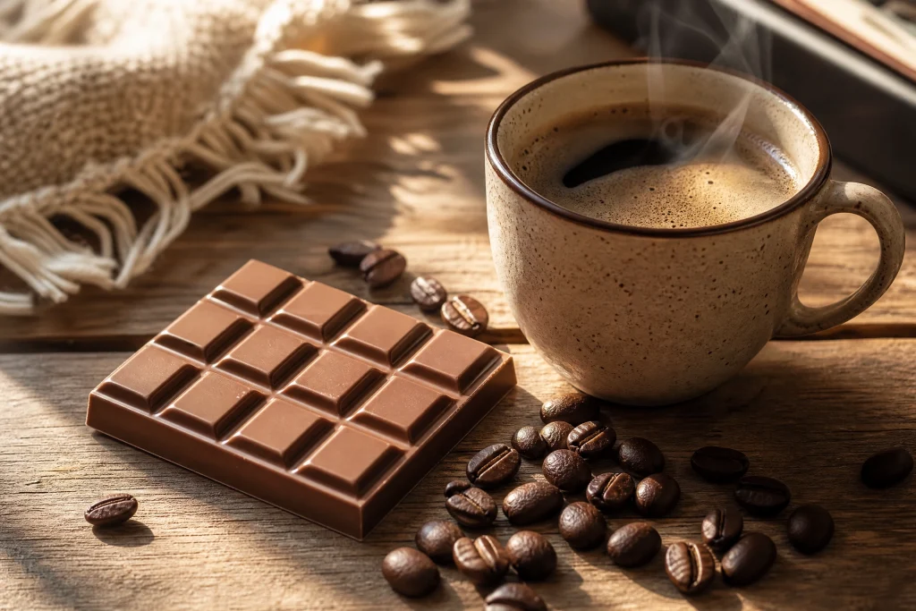 Milk Chocolate and Coffee Pairing