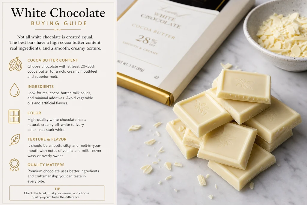 White Chocolate Buying Guide
