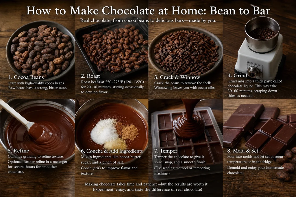 How to Make Chocolate at Home